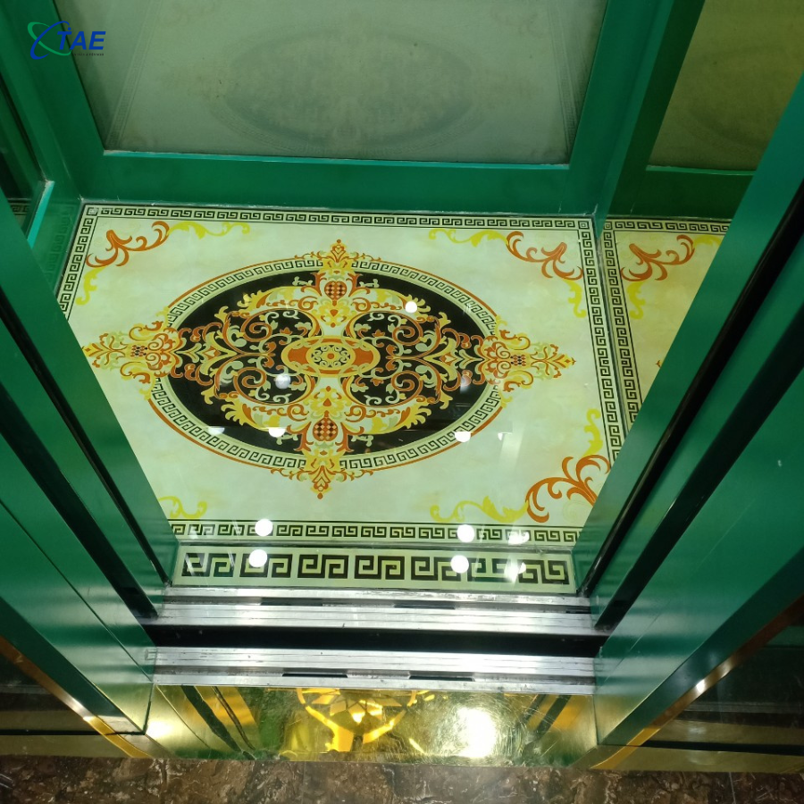 Thang kính cho nhà cải tạo